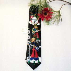 ❄️HP❄️Hallmark Rock On Tie NWT Yule Tie Greetings